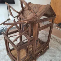 قفس چوبی پرنده|لوازم جانبی حیوانات|بوشهر, |دیوار