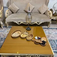 مبل سلطنتی ۷ نفره، میزناهارخوری ۸ نفره و بوفه|مبلمان خانگی و میز عسلی|تهران,  امام زاده قاسم (نیاوران)|دیوار