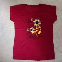 تیشرت زنانه نخی