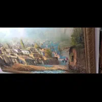 تابلو نقاشی کار استاد داداشی قدیمی ۶۰ ساله بزرگ|تابلو، نقاشی، عکس|تهران, سنائی|دیوار