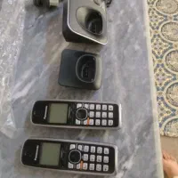 تلفن پاناسونیک دوقلو اصلی مالزی|تلفن رومیزی|خمینی‌شهر, |دیوار