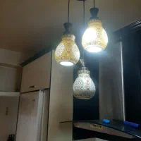 لوستر در حد نو|لوستر و چراغ آویز|مشکیندشت, |دیوار