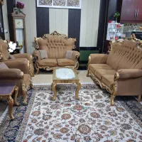 .مبل سلطنتی ۷ نفره..مبل ال ۶ نفره نو|مبلمان خانگی و میز عسلی|ایذه, |دیوار