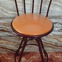 صندلی پایه بلند چرخشی