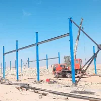 جوشکاری اسکلت ساختمانی و سوله