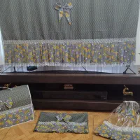 سرویس آشپزخانه و کاور وسایل برقی|سفره، حوله، دستمال آشپزخانه|اسلامآباد غرب, |دیوار