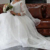لباس عروس زیبا سفارشی دوزی