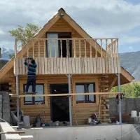 اجرای سازه های چوبی