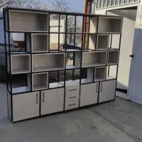 ساخت شلف رستاک|کتابخانه، شلف، قفسه‌های دیواری|مشهد, نوید|دیوار