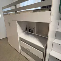 تخت یکنفره و تخت دوطبقه کد۵۴۳۲۱|تخت و سرویس خواب|اصفهان, باغ فدک|دیوار