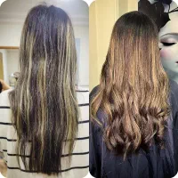 مدل رنگ و لایت ، میکاپ،کراتین و پروتئین تراپی|خدمات آرایشگری و زیبایی|رشت, معلم|دیوار