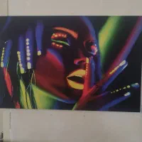 فروش ویژه تابلو بوم پارچه ای سایز 90/60 درجه یک|تابلو، نقاشی، عکس|شیراز, شهرک مطهری|دیوار