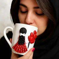 قشنگترین ماگ عروسکی