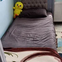 سرویس خواب تک نفره با کمد و دراور در حد نو نو