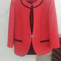 کت مجلسی با تاپ مشکی|لباس|طبس, |دیوار