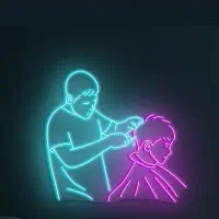 اجرای تابلوهای نئون فلکسی|فروشگاه و مغازه|تاکستان, |دیوار