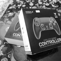 دسته‌ بازی بلوتوثی ps4 و کامپیوتر (لپ تاپ) / ۲ عدد|کنسول، بازی ویدئویی و آنلاین|دهدشت, |دیوار