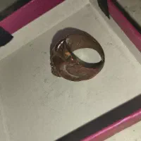 انگشتر استیل طرح اسکلتی