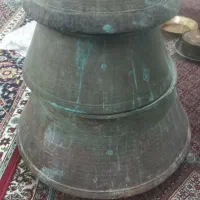 ظروف قدیمی دیگ چکشی  سالم