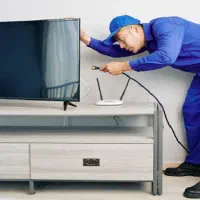 نصب وتنظیم نصاب پایه تلویزیون ثابت و متحرک