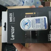 دو عدد هارد اس اس دی لکسار ssd m2 lexar nvme 256gb