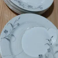 دودست بشقاب برنج چینی