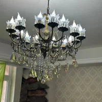 لوستر|لوستر و چراغ آویز|تبریز, |دیوار