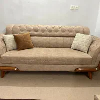 مبل ۷ نفره نسکافه ای|مبلمان خانگی و میز عسلی|بابل, |دیوار