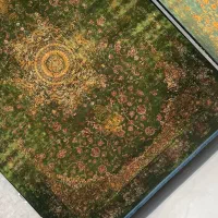 فرش سبز سیزان نمای باجلوه اصیل ایرانی|فرش|بوشهر, |دیوار