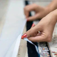 محافظ ریشه فرش جنس حریر|فرش|تهران, پامنار|دیوار