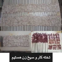 دو نفر وارد در زمینه تخته کاری،سیخ زنی و منقل کاری