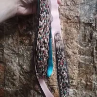 کمربند دخترانه منجق دوزی