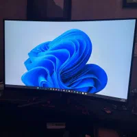 مانیتور ۳۲ اینچ خمیده توییستد مایند درجه یک|تلویزیون و پروژکتور|ری, دیلمان|دیوار