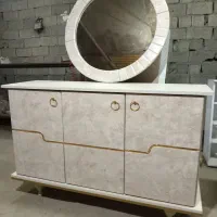 ست آینه کنسول و میز تی وی