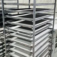 ترولی گاری ارابه حمل سینی قنادی شیرینی پزی