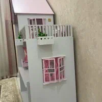 خانه عروسکی باربی چوبی|اسباب‌‌بازی|گنبد کاووس, |دیوار