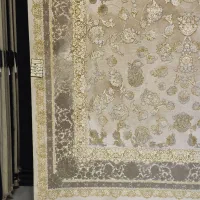 فرش۱۲متری/تم کرم/۱۲۰۰شانه اصل /نخ اعلا/تراکم بالا