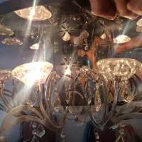 فروش لوستر استیل( همراه با کنترل )|لوستر و چراغ آویز|اصفهان, لنبان|دیوار