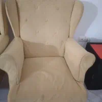 مبل چستر راحتی ۵ نفره در حد نو