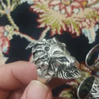 انگشتر گرگ|بدلیجات|نیشابور, خط کاشمر|دیوار