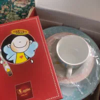 ست بشقاب و قاشق چنگال کودک درجه یک چینی زرین