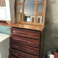 دراور طرح چوب با آینه|جاکفشی، کمد، دراور|پرند, فاز ۲|دیوار