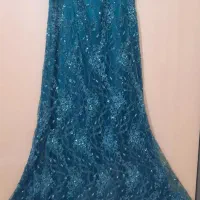 لباس کاملا سنگ دوزی مناسب عقد و مجالس