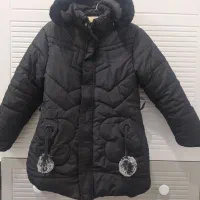 کاپشن دخترانه سایز XXL نو مناسب ۸-۱۰سال