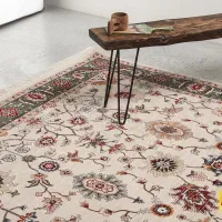 فرش کلاسیک باغ فردوس کرم