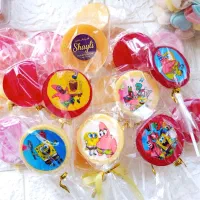 گیفت آبنبات چوبی استیکری تولد|خوردنی و آشامیدنی|گنبد کاووس, |دیوار