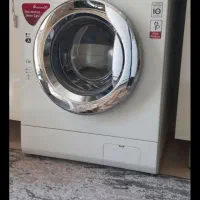 ماشین لباسشویی ۸کیلو ال جی سالم درحد نو