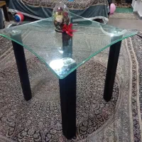 میز نهار خوری ۴ نفره شیشه نشکن
