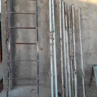 نردبان / آخور  / قوطی‌های آهنی|ابزارآلات|بوئین زهرا, |دیوار