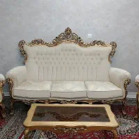 مبل ۹ نفره کلاسیک سلطنتی تمیز